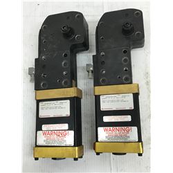 (2) NORGREN EC63D-A-1-0-0-D-90-0-0 POWER CLAMP