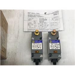 (2) SQUARE D 9007C54CP10Y19021 LIMIT SWITCH