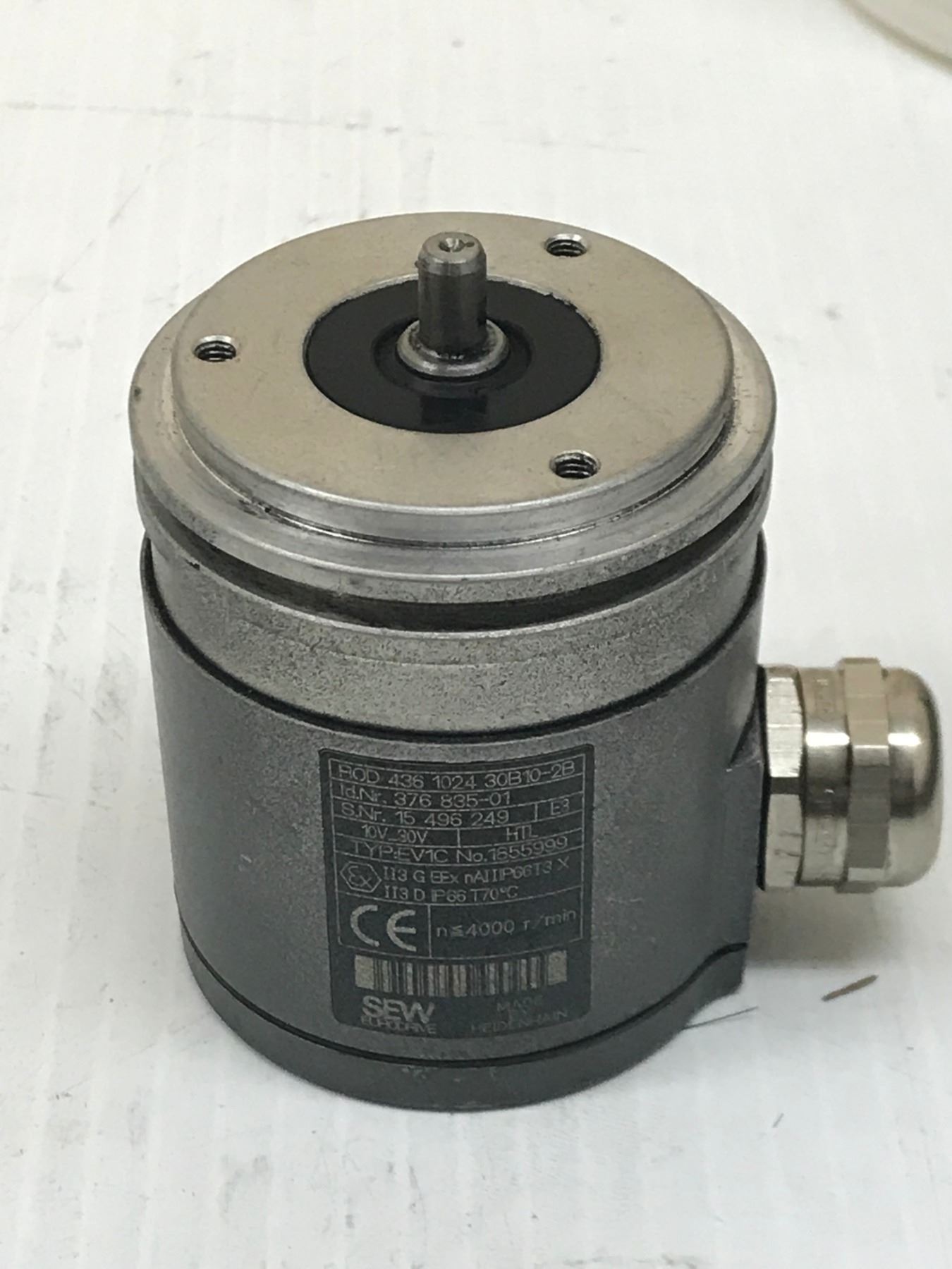 Encoder Sewing SEW-EURODRIVE 376-835-01 ENCODER - BTM Industrial