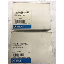 (2) OMRON DRT1-232C2 COMMUNICATION MODULE