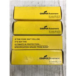 (4) COOPER BUSSMAN LPJ-125SP FUSE