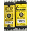 Image 2 : (8) COOPER BUSSMAN TCF20 FUSE