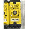 Image 2 : (6) COOPER BUSSMAN TCF15 FUSE