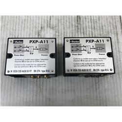 (2) PARKER PXP-A11 VALVE CONTROL