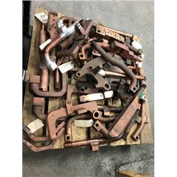 Misc Lot of Copper Welding Arm Parts 1,010lbs *PALLET NOT INCLUDED*