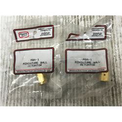 (2) CLIPPARD MBA-1 MINATURE BALL ACTUATOR