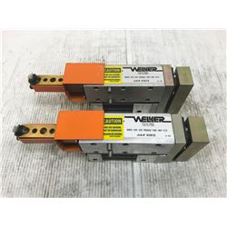 (2) WELKER SBS-24-25-RIGID-HS-90-C3 PNEUMATIC CYLINDER