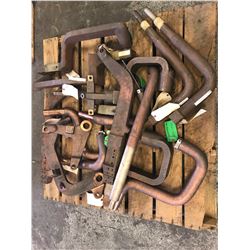 LOT MISC. COPPER WELDING ARMS *770 LBS* *PALLET NOT INCLUDED*