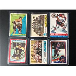 VINTAGE HOCKEY CARD LOT (BUCYK/ GADSBY/ ORR...)