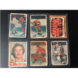 VINTAGE HOCKEY CARD LOT (MOORE/ GAINEY/ BATHGATE...)