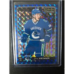2016-17 O-Pee-Chee Platinum Hockey Card #87 Jake Virtanen