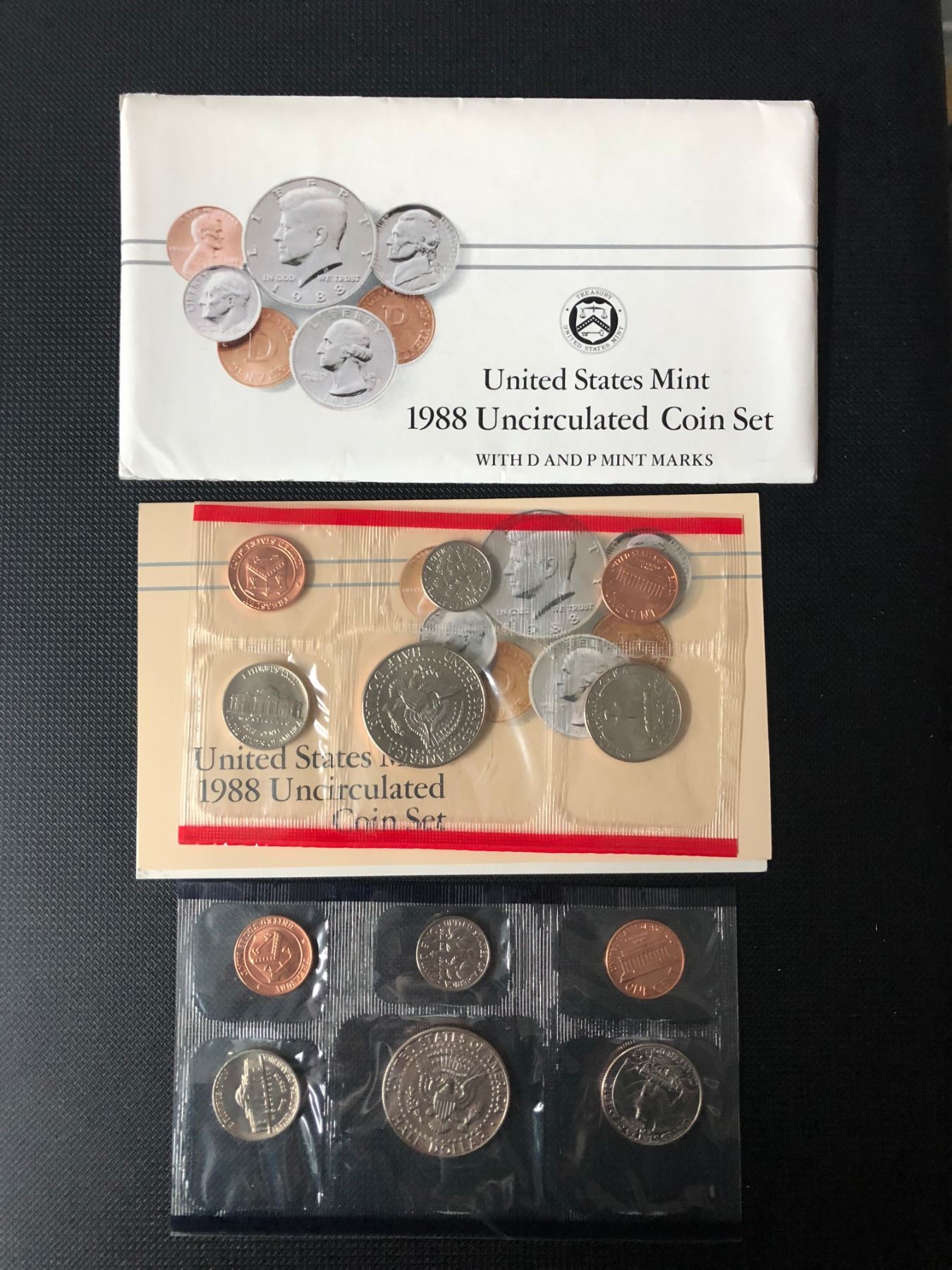 1988 5c Echidna UNCIRCULATED Condition EX MINT SET