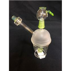 EVOLUTION BRAIN FREEZE 6.75" GLASS BONG W/ BOWL