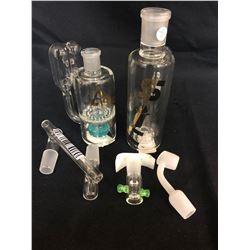 420 ACCESSORIES LOT (ASH CATCHERS/ GLASS BOWL...)