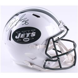 Darron Lee Signed Jets Full-Size Speed Helmet (JSA COA)