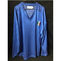 TEAM ITALY LONG SLEEVE SOCCER JERSEY (XL)