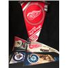 Image 1 : SPORTS TEAMS PENNANTS LOT (BRAND NEW W/ TAGS)