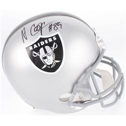 Amari Cooper Signed Raiders Full-Size Helmet (JSA COA)