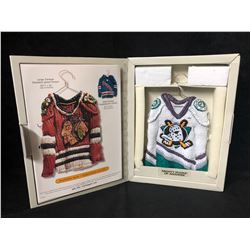 NHL STAR HANGERS "ANAHEIM DUCKS" (6" X 10") *HAND PAINTED UNIQUE ART*