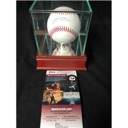 VLADIMIR GUERRERO JR. TORONTO BLUE JAYS SIGNED RAWLINGS OFFICIAL ML BASEBALL WITH DELUXE CASE