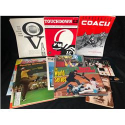 VINTAGE SPORTS MAGAZINES LOT