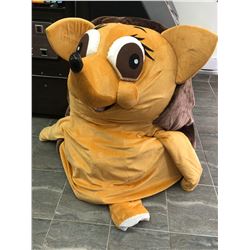 Little Wild Brown Hedgehog Mascot Adult Size Animal Cartoon Character Carnival Costume
