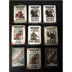 WARHAMMER 40K DATA CARDS LOT