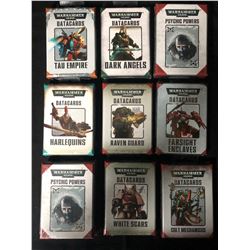 WARHAMMER 40K DATA CARDS LOT
