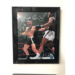 GEORGE CHUVALO AUTOGRAPHED 8" X 10" FRAMED PHOTO