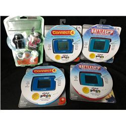CONNECT 4/ BATTLESHIP TOUCH SCREEN POCKET POGO LOT