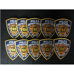 City of Rye New York Police Patch Lot