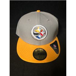 PITTSBURGH STEELERS NEW ERA FITTED BALL CAP (7 7/8)