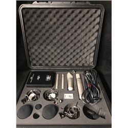 Apex Recording Microphone Set with Hard Case