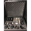 Image 1 : Apex Recording Microphone Set with Hard Case