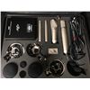 Image 2 : Apex Recording Microphone Set with Hard Case