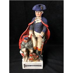 Vintage George Washington American Porcelain McCormick Whiskey Decanter
