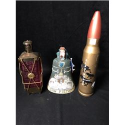 VINTAGE LIQUOR DECANTER LOT