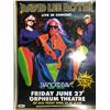 Image 1 : DAVID LEE ROTH OFFICIAL CONCERT POSTER (VANCOUVER BC)