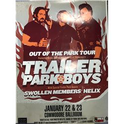 TRAILER PARK BOYS OFFICIAL SHOW POSTER (VANCOUVER BC)