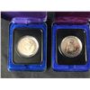 Image 2 : LOT OF 2 CASED CANADIAN SILVER DOLLARS