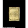 Image 1 : Continental Currency February 17, 1776 $1/6 Very Fine Continental Currency February 17, 1776 $1/6 Ve