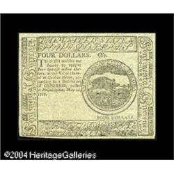 Continental Currency May 20, 1777 $5 Blue Counterfeit Continental Currency May 20, 1777 $5 Blue Coun