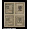 Image 1 : Delaware January 1, 1776 Block of Four Superb Gem New Delaware January 1, 1776 Block of Four Superb 