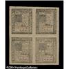 Image 1 : Delaware January 1, 1776 Block of Four Superb Gem New Delaware January 1, 1776 Block of Four Superb 