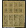 Image 1 : Delaware May 1, 1777 Double Sheet of Sixteen About Unci Delaware May 1, 1777 Double Sheet of Sixteen