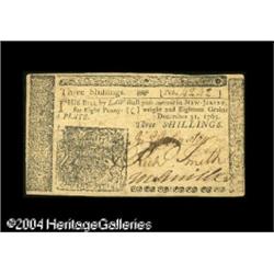 New Jersey December 31, 1763 3s Very Choice New. We New Jersey December 31, 1763 3s Very Choice New.