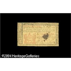 New Jersey 1786 3s Fine. A rare New Jersey issue, and o New Jersey 1786 3s Fine.