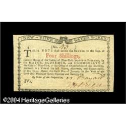 New York January 6, 1777 4s Choice New. Boldly printed New York January 6, 1776 4s Choice New.