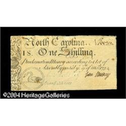 North Carolina March 9, 1754 1s About New. An exteremly North Carolina March 9, 1754 1s About New.