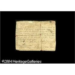 North Carolina November 21, 1757 $5 Very Fine. Contemp North Carolina November 21, 1757 Issue L5 Fin